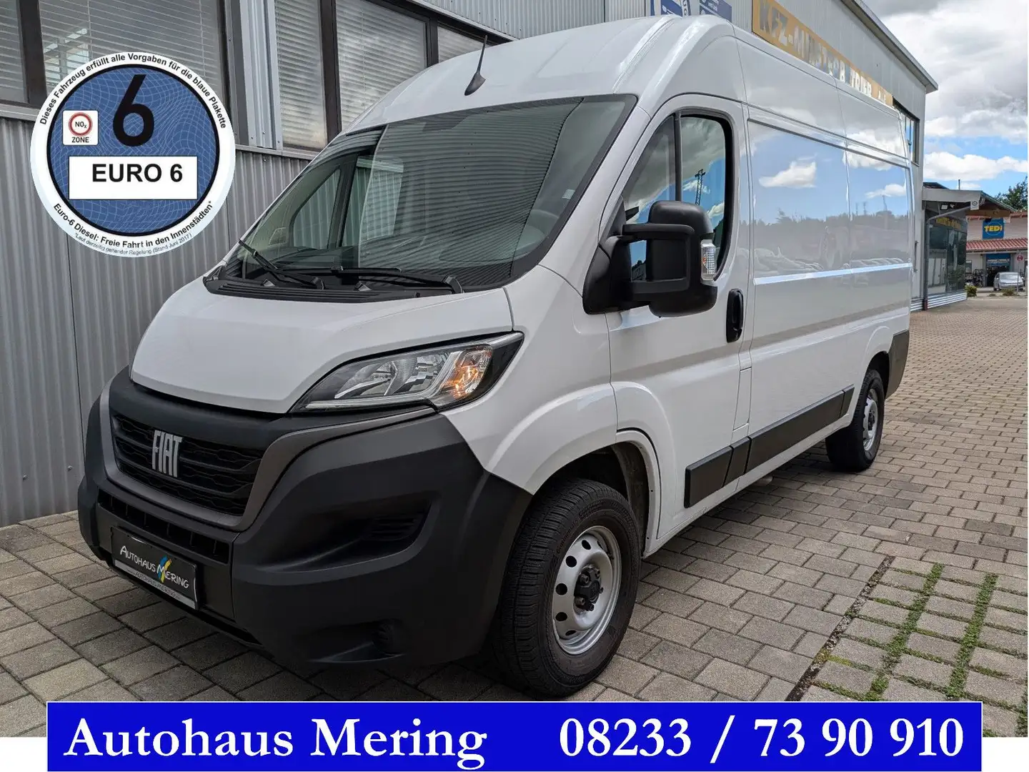 Fiat Ducato Fiat Ducato 3.3to 120PS Klima PDC L2H2 2,2ltr. Weiß - 1