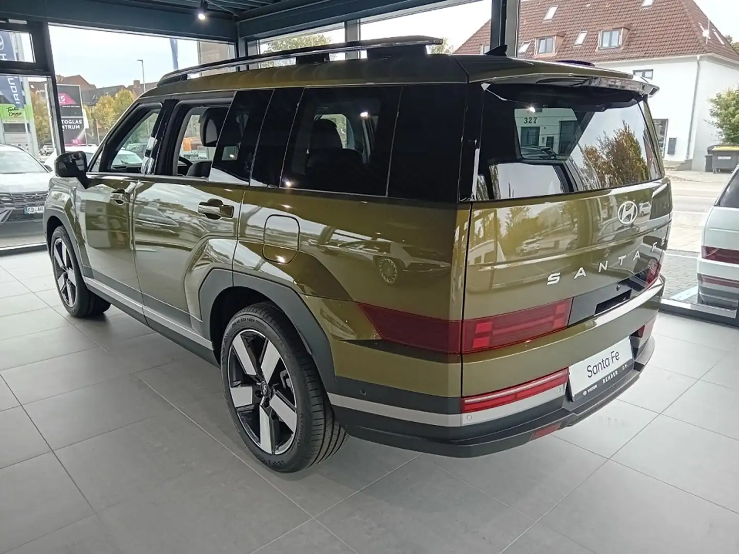 Hyundai SANTA FE HEV 1.6 T-GDI 6-AT 4WD SIGNATURE Komfort-Paket Grün - 2