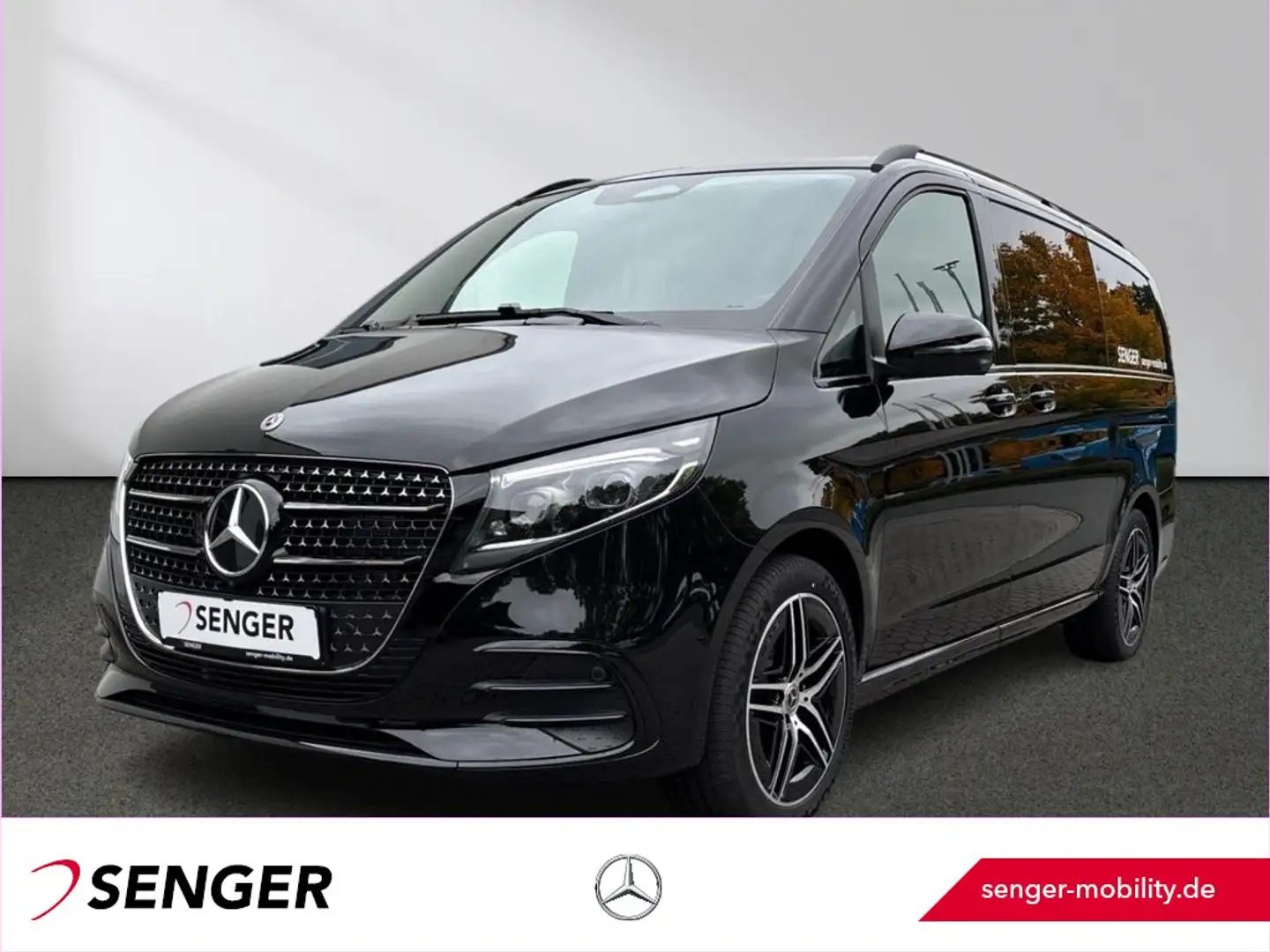 Mercedes-Benz V 300 d Exclusive 4x4 lang AMG Pano LUXUSSITZE 9G Schwarz - 1