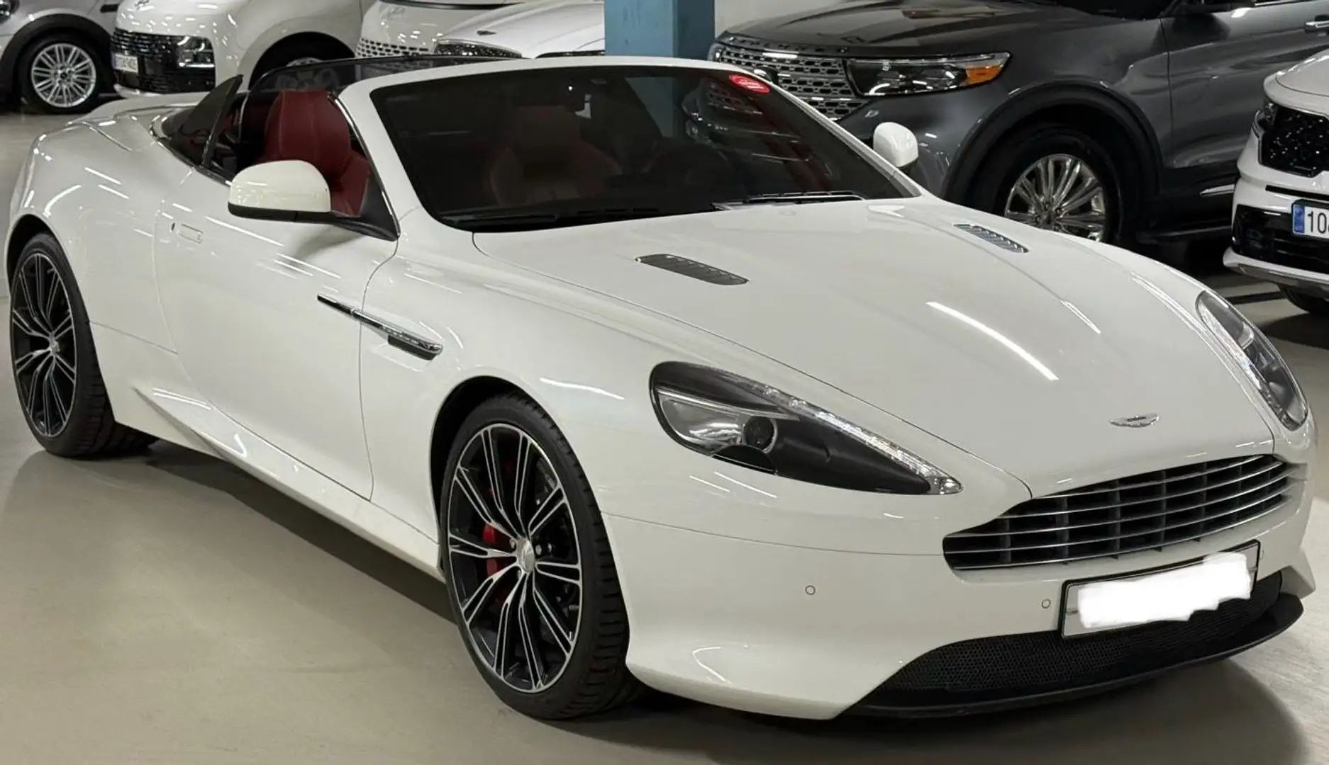 Aston Martin DB9 6.0 Volante Cabrio *TOP Zustand* Blanc - 2