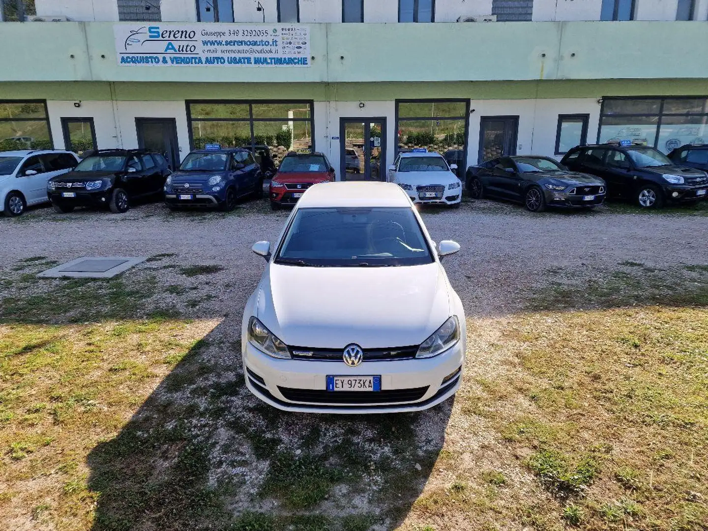 Volkswagen Golf 1.4 TGI 5p. Highline BlueMotion Blanc - 1