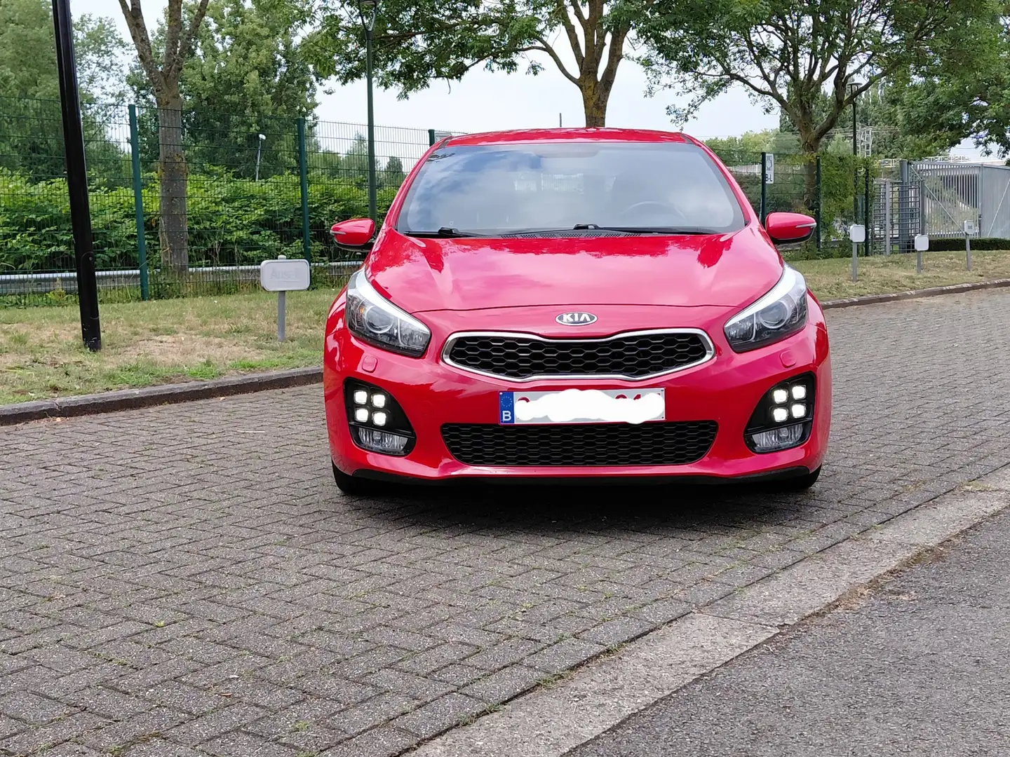 Kia Ceed / cee'd Cee'd 1.0 T-GDi GT Line ISG Rouge - 2