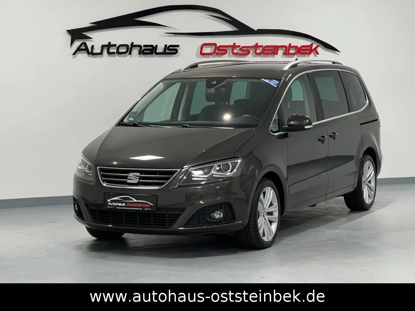 SEAT Alhambra 2.0 TDI DSG CRONO PLUS/XEN/AHK/7-SITZER Braun - 1