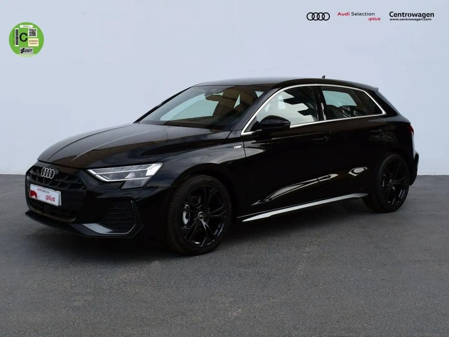 Audi A3 Sportback TDI Genuine S tronic 110kW Negro - 1