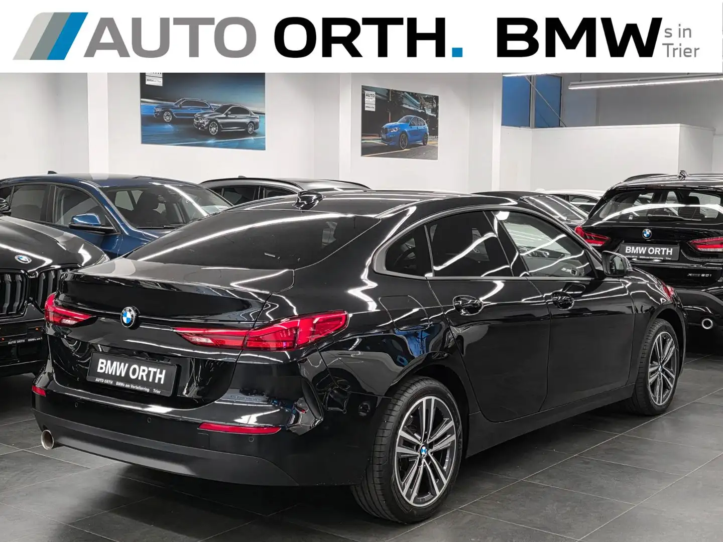 BMW 218 218i Gran Coupe AUT. SP.SITZE DR.ASS KAMERA HIFI Schwarz - 2