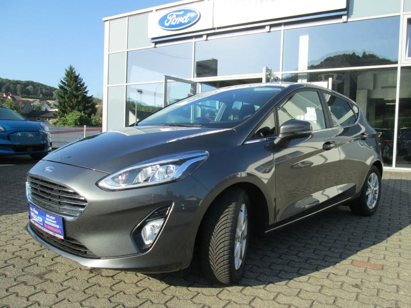 Ford Fiesta Titanium Grigio - 1
