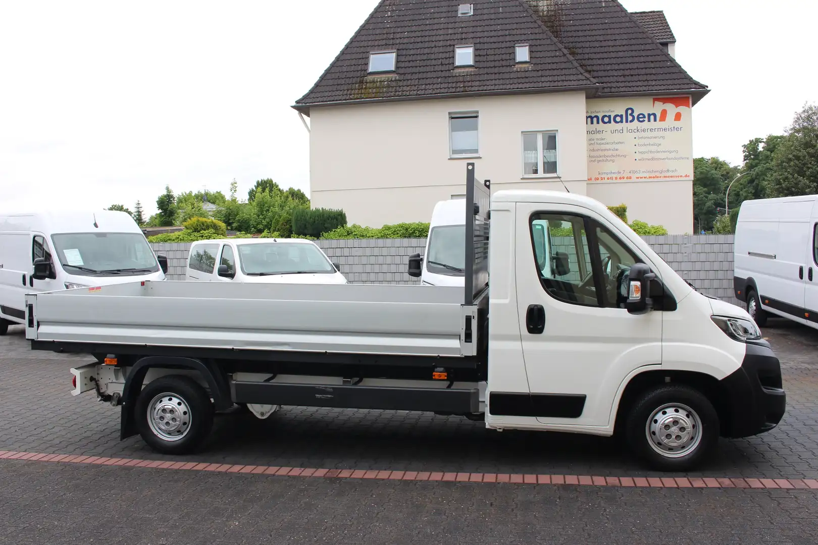 Peugeot Boxer 35 L3 130 Pritsche*Klima*Tempomat*AHK Blanc - 2