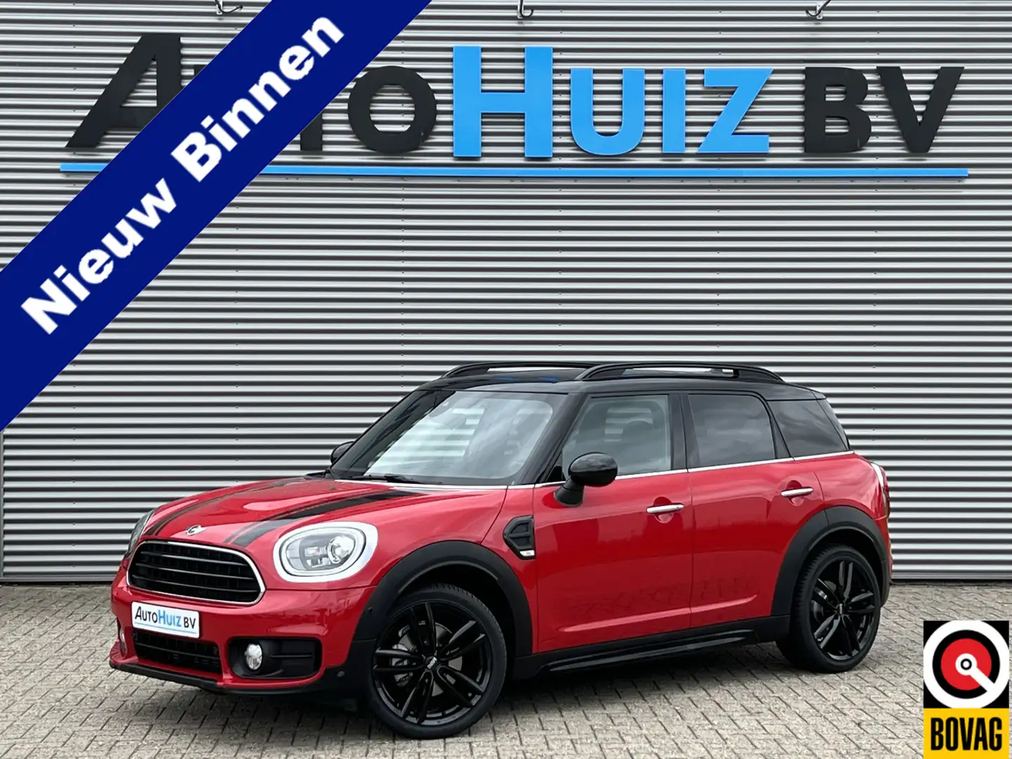 MINI Cooper Countryman Mini 1.5 Chili LED Leder PDC Stoelverwarming Sport Rood - 1