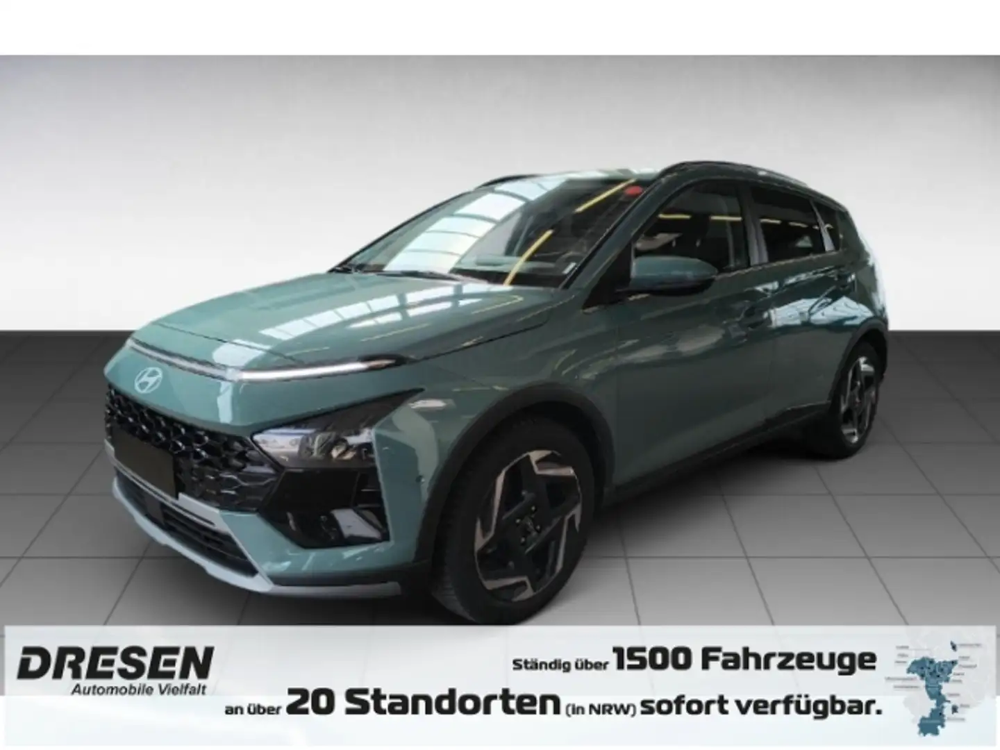 Hyundai BAYON Prime *Navi*Digitales Cockpit*Bose*LED*ACC*Apple C Grün - 1
