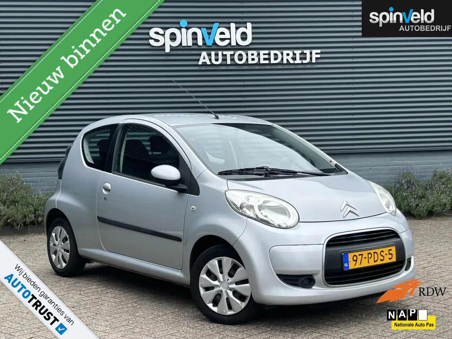 Citroen C1 1.0-12V Ambiance BJ'10 NAP NL 5DRS AIRCO Сірий - 1