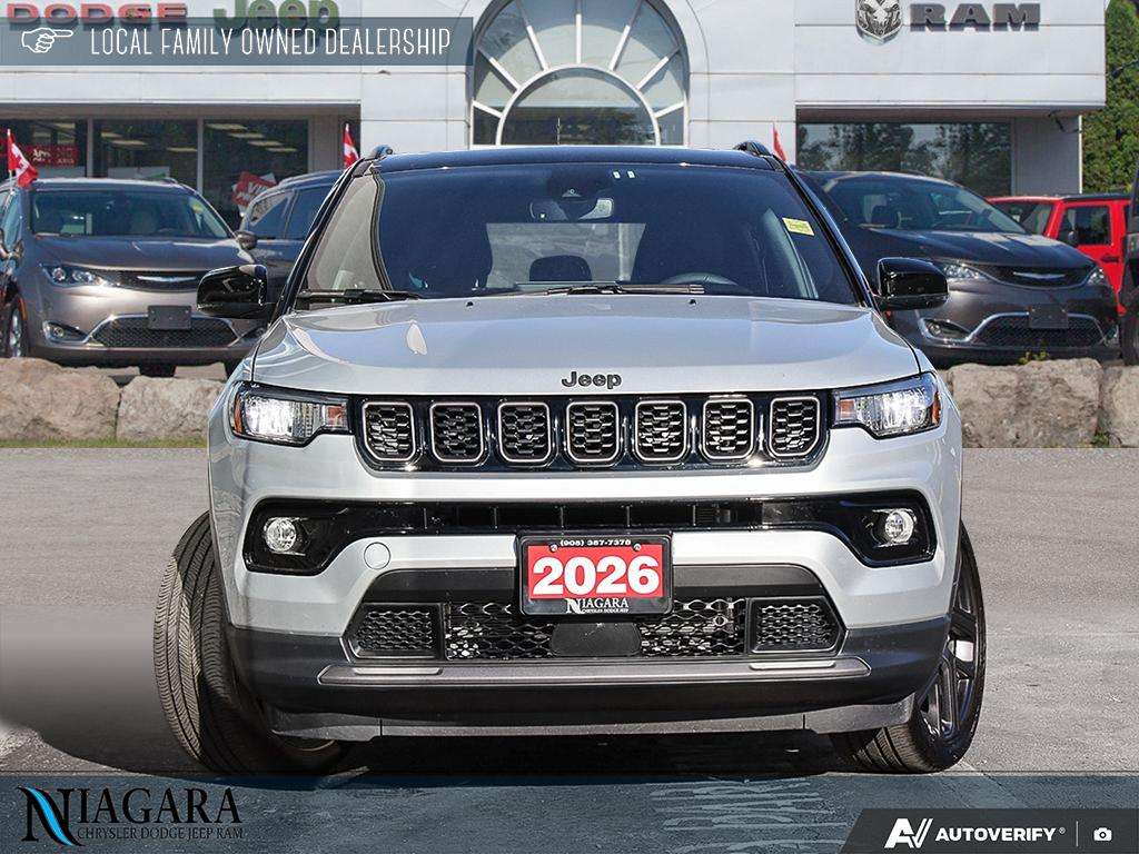 2026 Jeep Compass LIMITED | PANO ROOF | NAVI | BLIND SPOT | ALPINE AUDIO | ADAPTIVE CRUISE | CARPLAY | — снимка 2