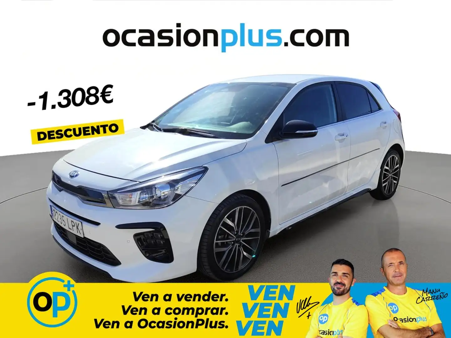 Kia Rio 1.0 T-GDi MHEV iMT GT Line 120 Blanco - 1