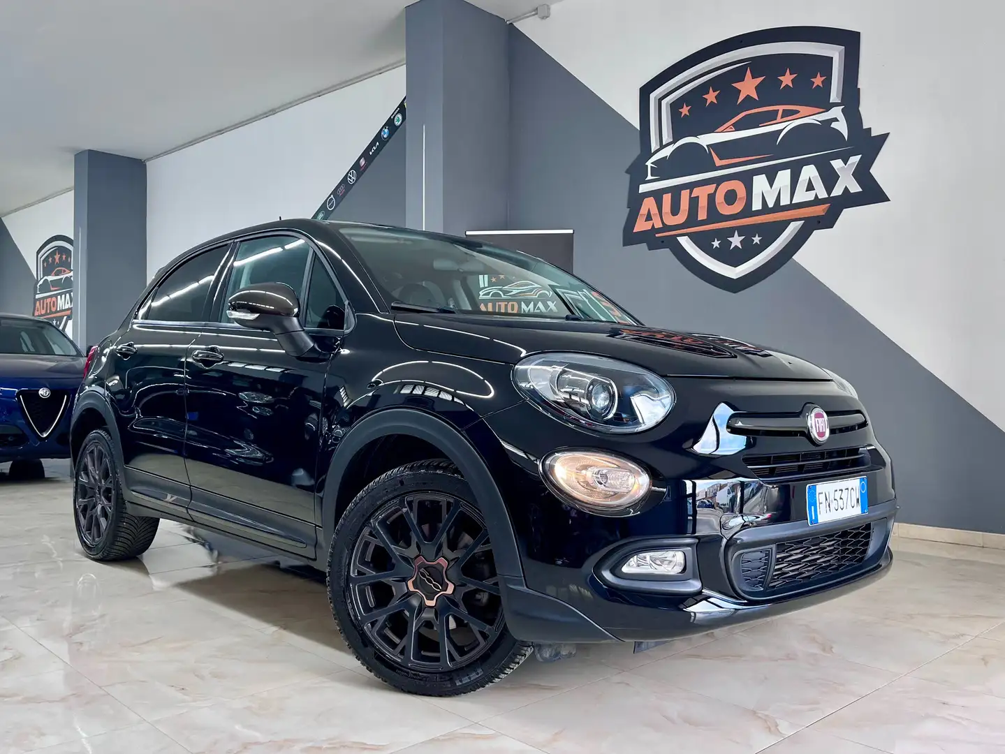 Fiat 500X 1.3 mjt S-Design 4x2 95cv 2015 Noir - 1