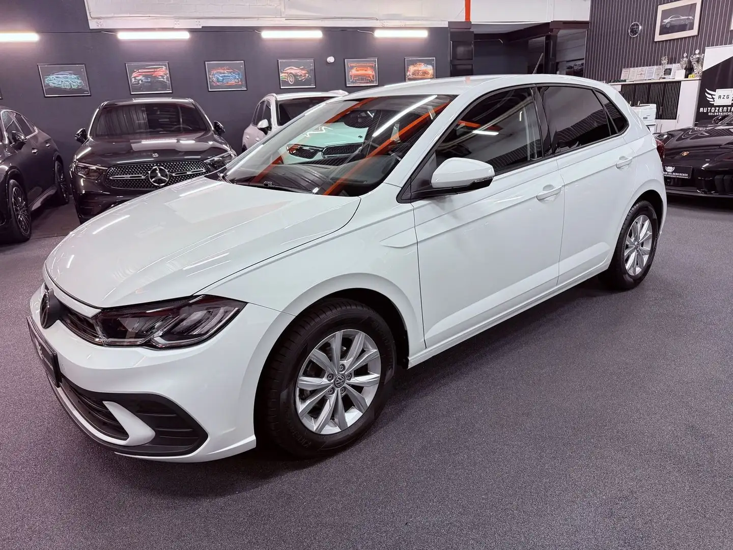 Volkswagen Polo VI Life 1.0 LED/SHZG/PDC/SPUR/APP Connect Weiß - 2
