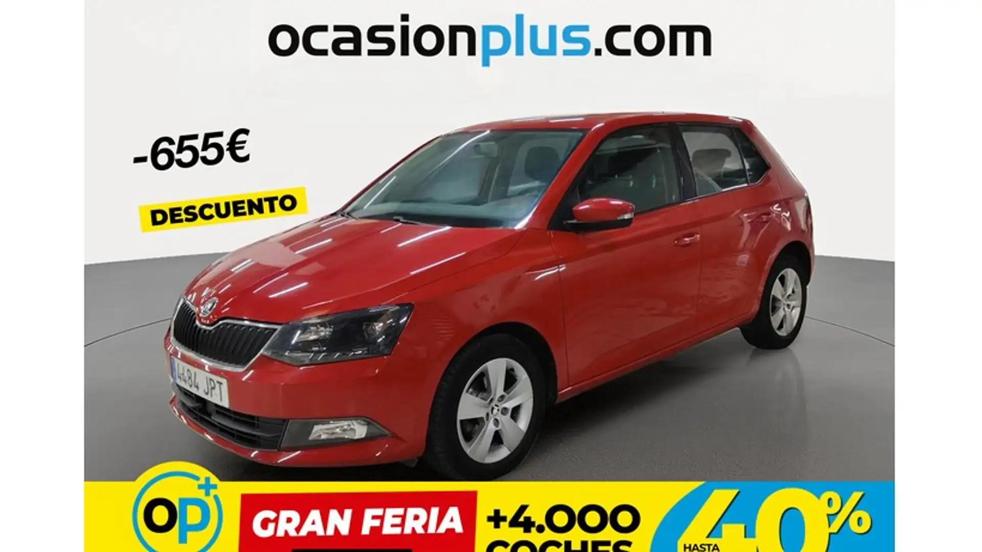 Skoda Fabia 1.2 TSI Like 66kW Rojo - 1