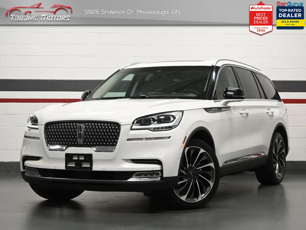 2020 Lincoln Aviator Reserve No Accident 360CAM Revel Vented Seats Rem