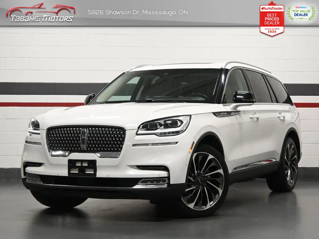 2020 Lincoln Aviator Reserve No Accident 360CAM Revel Vented Seats Rem