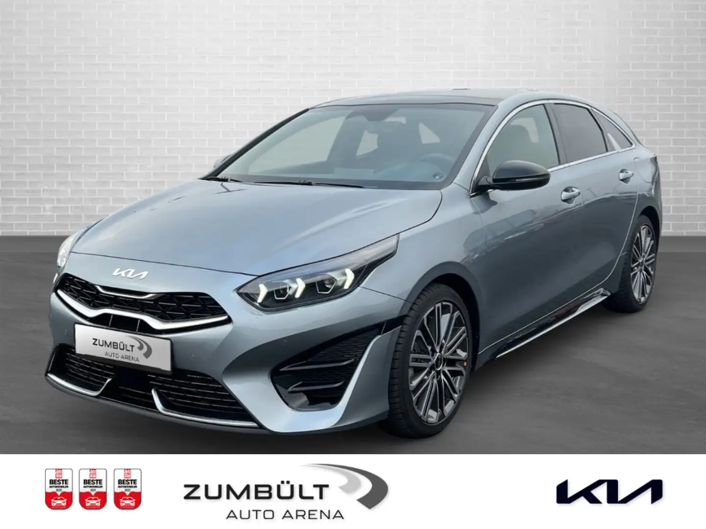 Kia ProCeed / pro_cee'd GT-line 1.5T DCT +Navi Soundsystem JBL  Apple CarP Silber - 1