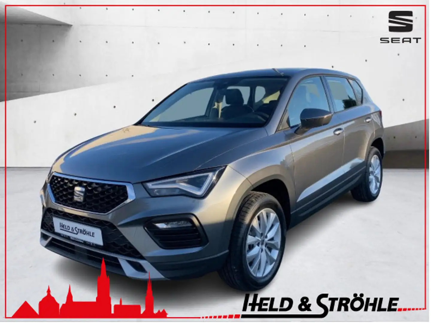 SEAT Ateca Style 1.5 TSI 110 kW (150 PS) AHK SHZ Grau - 1