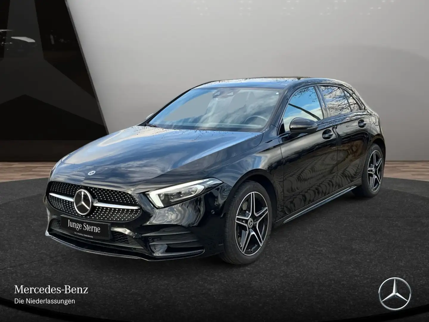 Mercedes-Benz A 250 e AMG+NIGHT+PANO+360°+MULTIBEAM+8G Schwarz - 2
