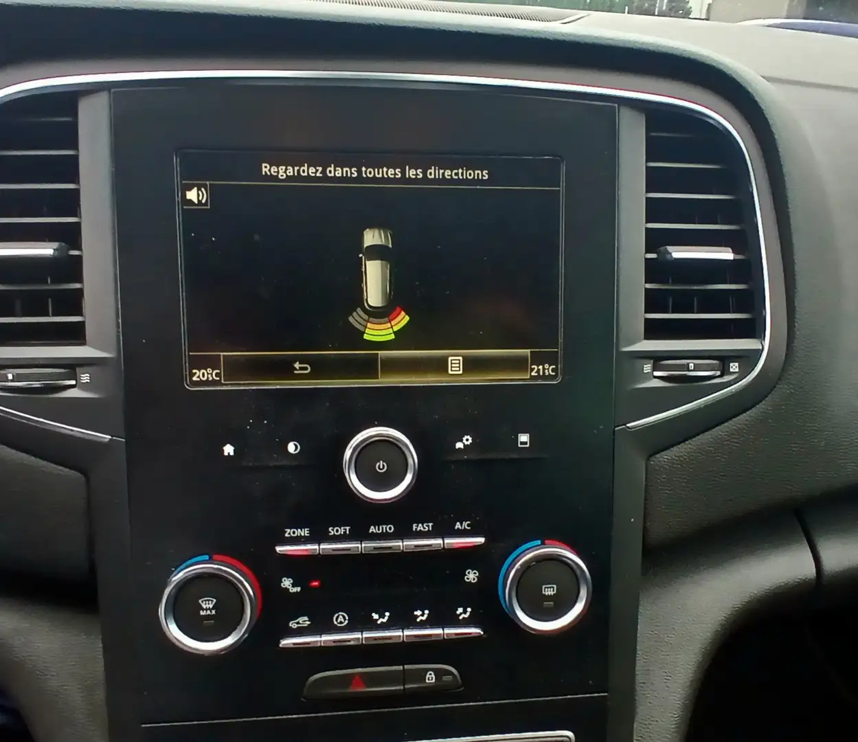Renault Megane BREAK13TCe140 CV 6 VIT GPS AIRCO JA + TVA Noir - 2