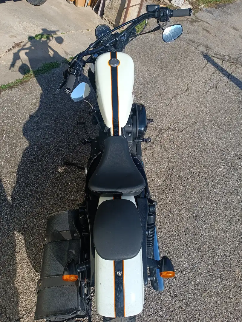 Harley-Davidson Sportster Forty Eight Bílá - 2