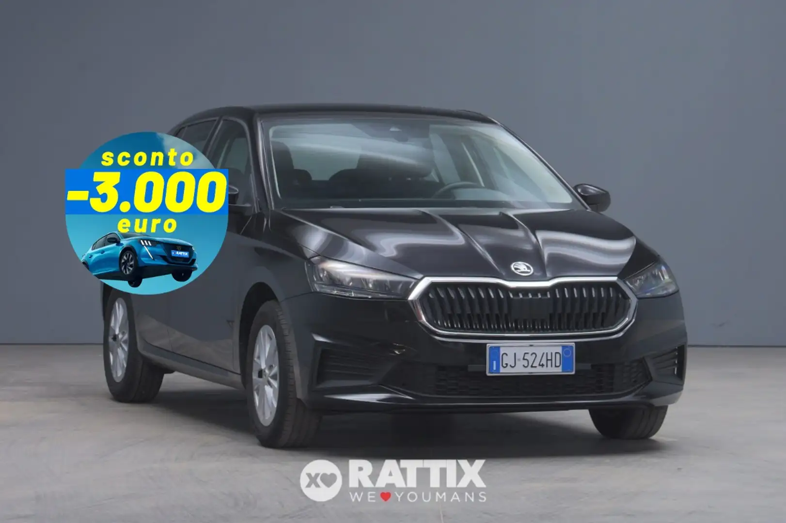 Skoda Fabia 1.0 TSI EVO 95CV Ambition Nero - 1