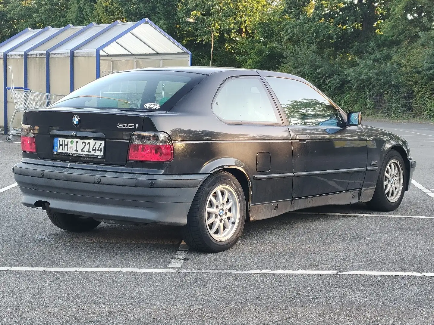 BMW 316 316i compact Czarny - 2