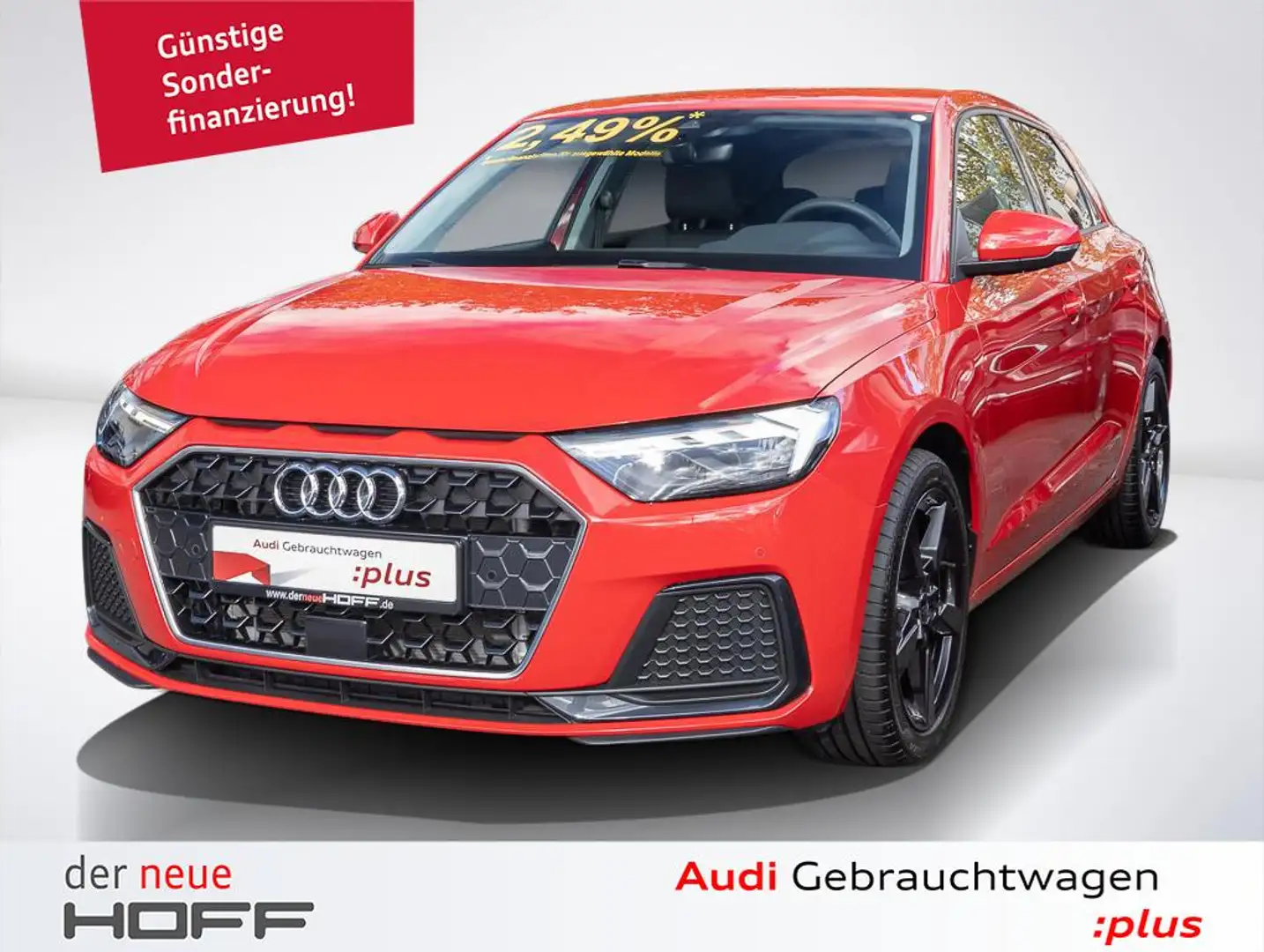 Audi A1 Sportback Advanced 17 Zoll LED Sound System Rot - 1