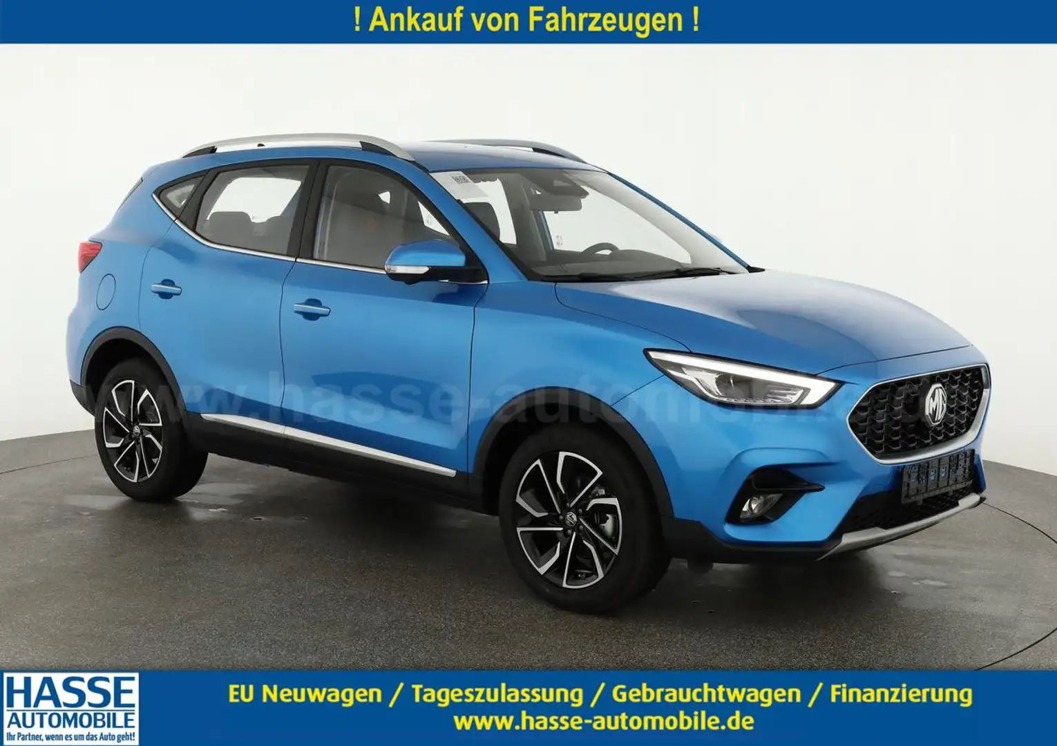 MG ZS 1.5 Luxury, Leder, Navi, 360° Kamera, Sitzheizu... Blauw - 1