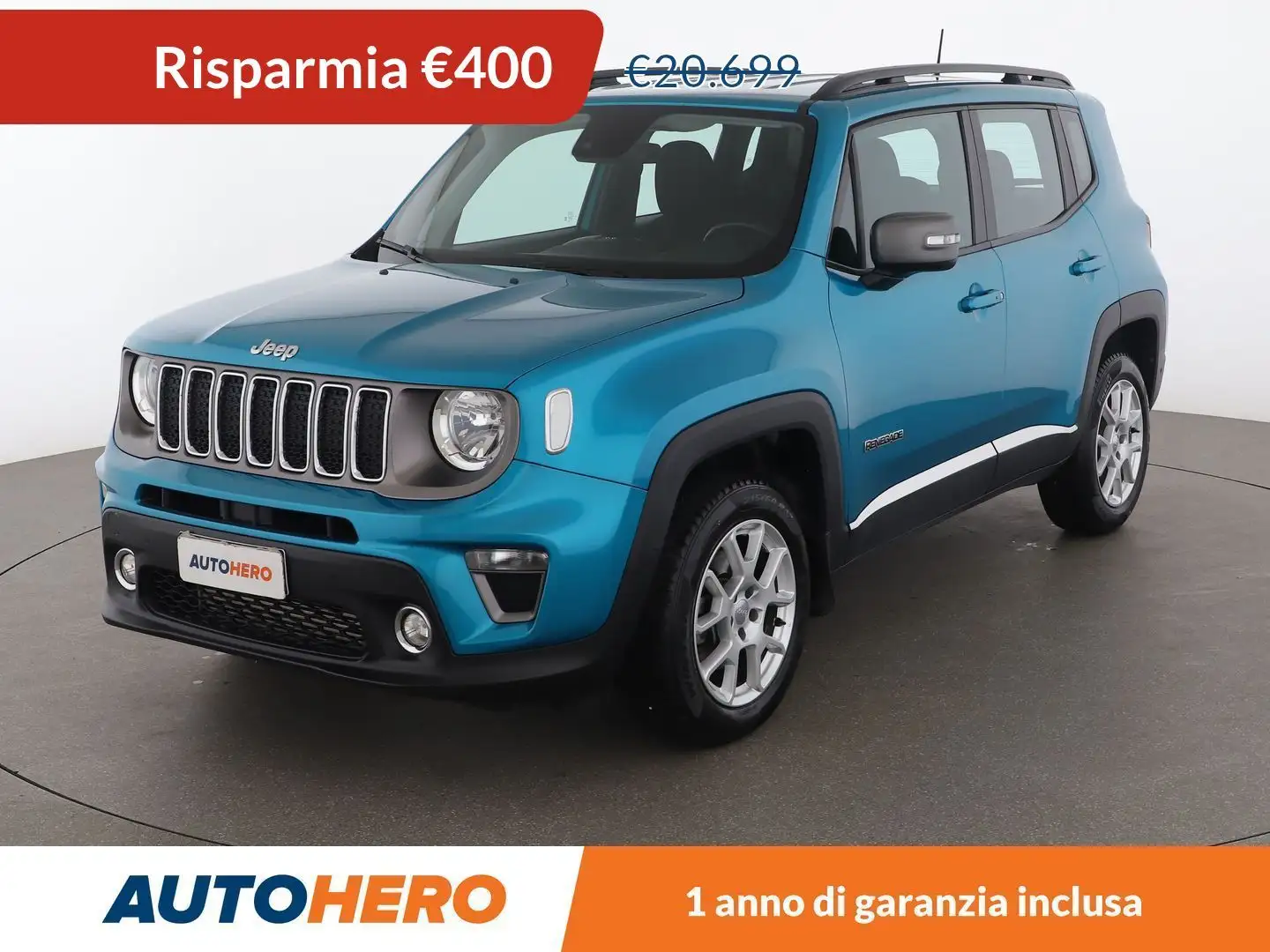 Jeep Renegade 2.0 M-Jet Limited 140CV 4WD Verde - 1