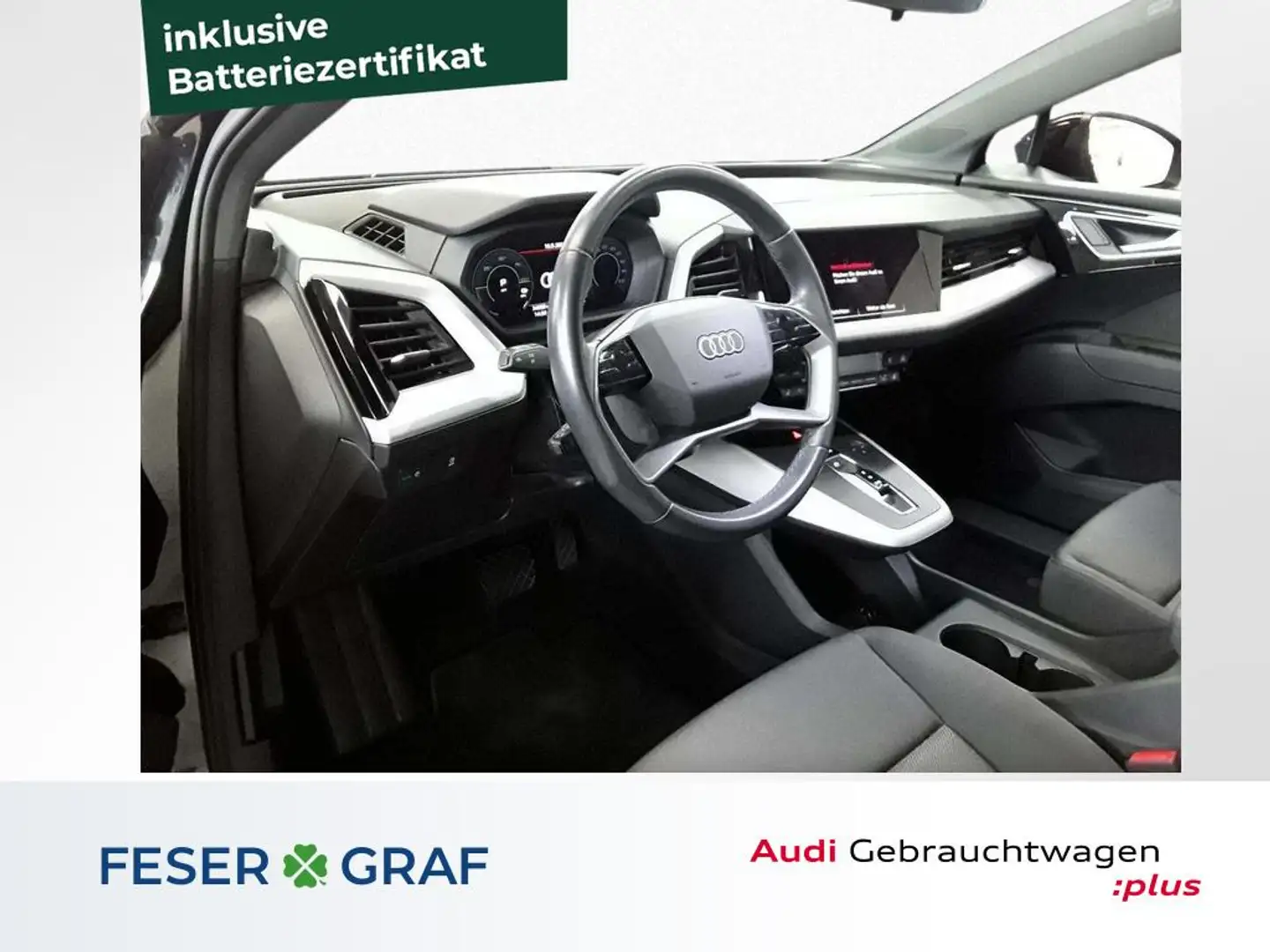 Audi Q4 e-tron 35 e-tron 125 kW+ Navi+Ganzjahresreifen+ Noir - 1