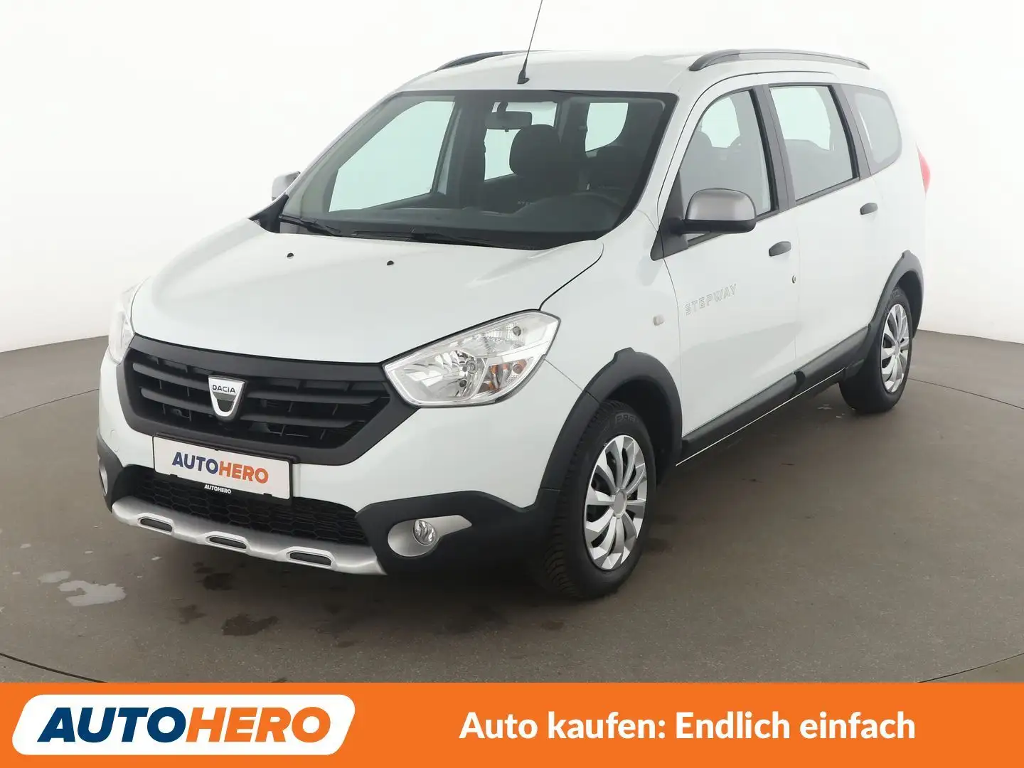 Dacia Lodgy 1.2 TCe Stepway *NAVI*PDC*SHZ*TEMPO*KLIMA* Weiß - 1