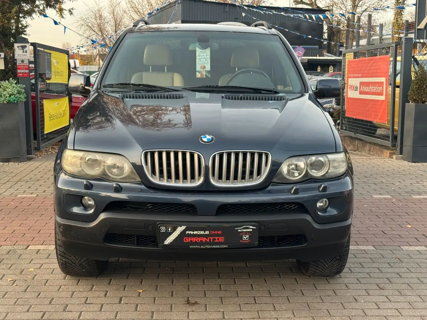 BMW X5 3.0d*Automatik*Nav*Xen*Leder*Memory*Temp*TV* Blau - 2