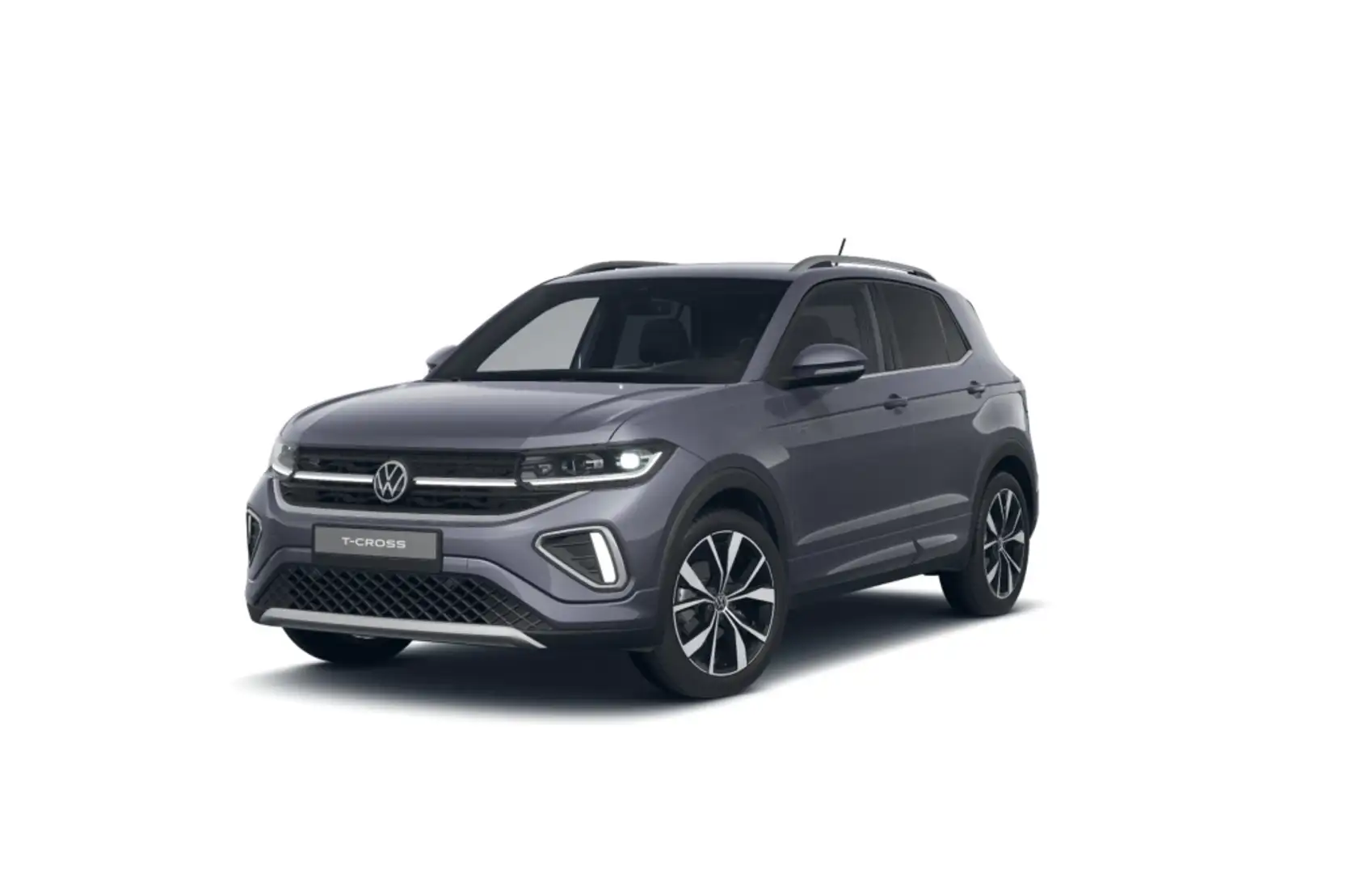 Volkswagen T-Cross 1.0 TSI R-Line 85kW Aut. Gris - 1