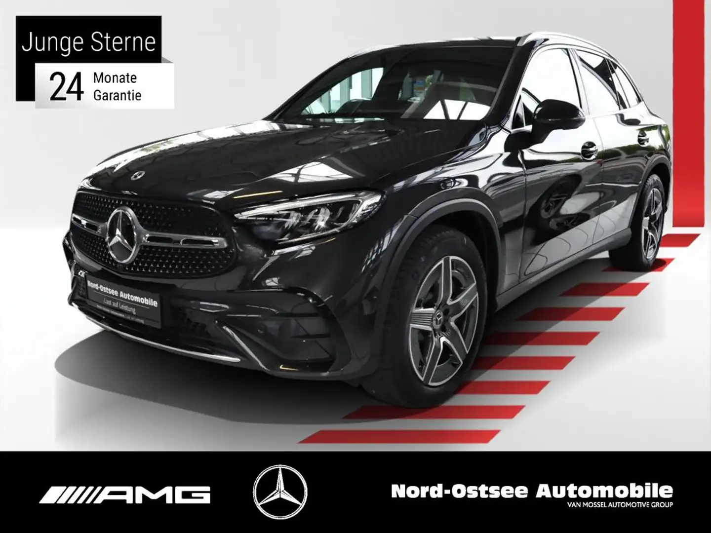 Mercedes-Benz GLC 300 d 4M AMG ADV.+ TOTWINKEL DISTRO KAMERA Gris - 1