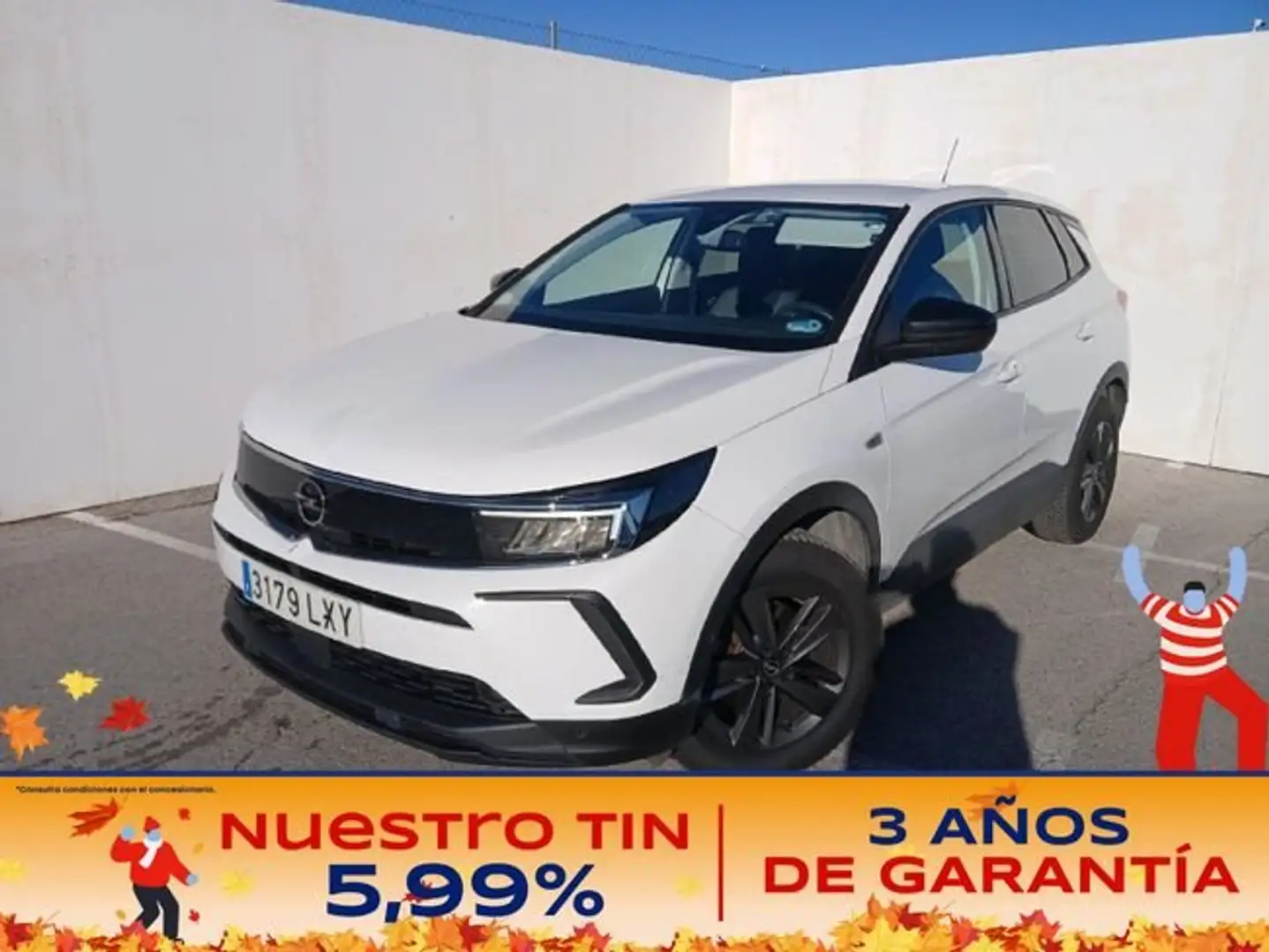 Opel Grandland 1.5CDTi S&S Business Edition Aut. 130 Blanco - 1