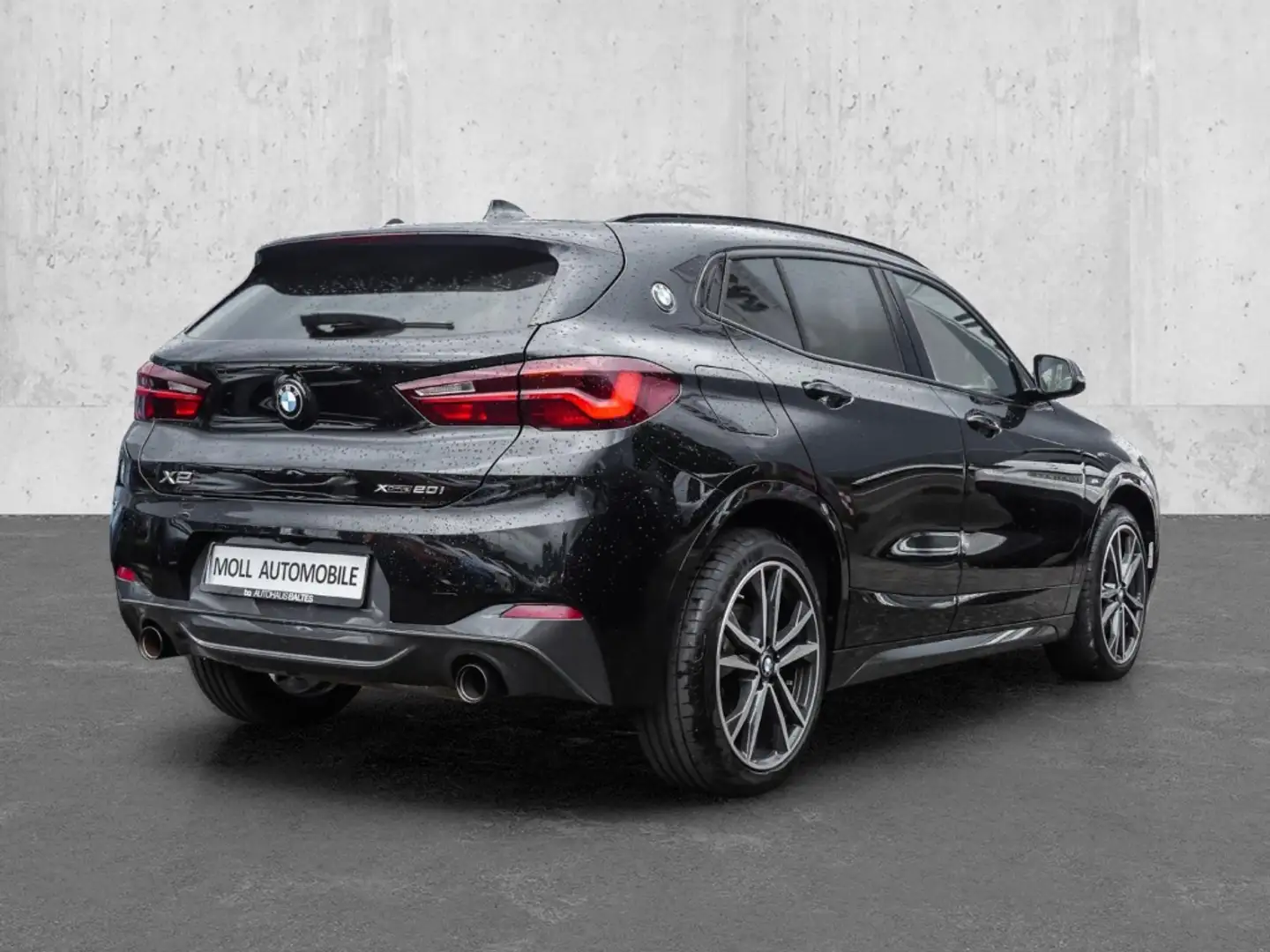 BMW X2 xDrive 20 i M Sport 20i EU6d M Sport Sportpaket AD Чорний - 2