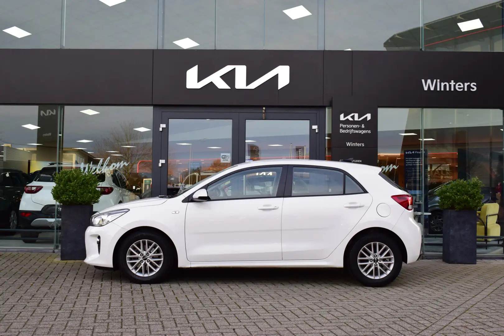 Kia Rio 1.0 TGDI DynamicLine | Airco | Cruise Control | Na Weiß - 2