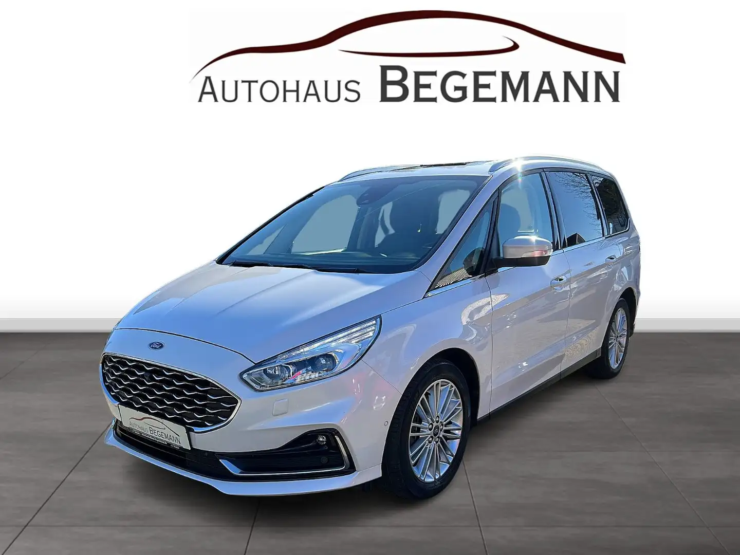 Ford Galaxy Titanium 7Sitz AHK Pano Leder Massage Blanco - 1