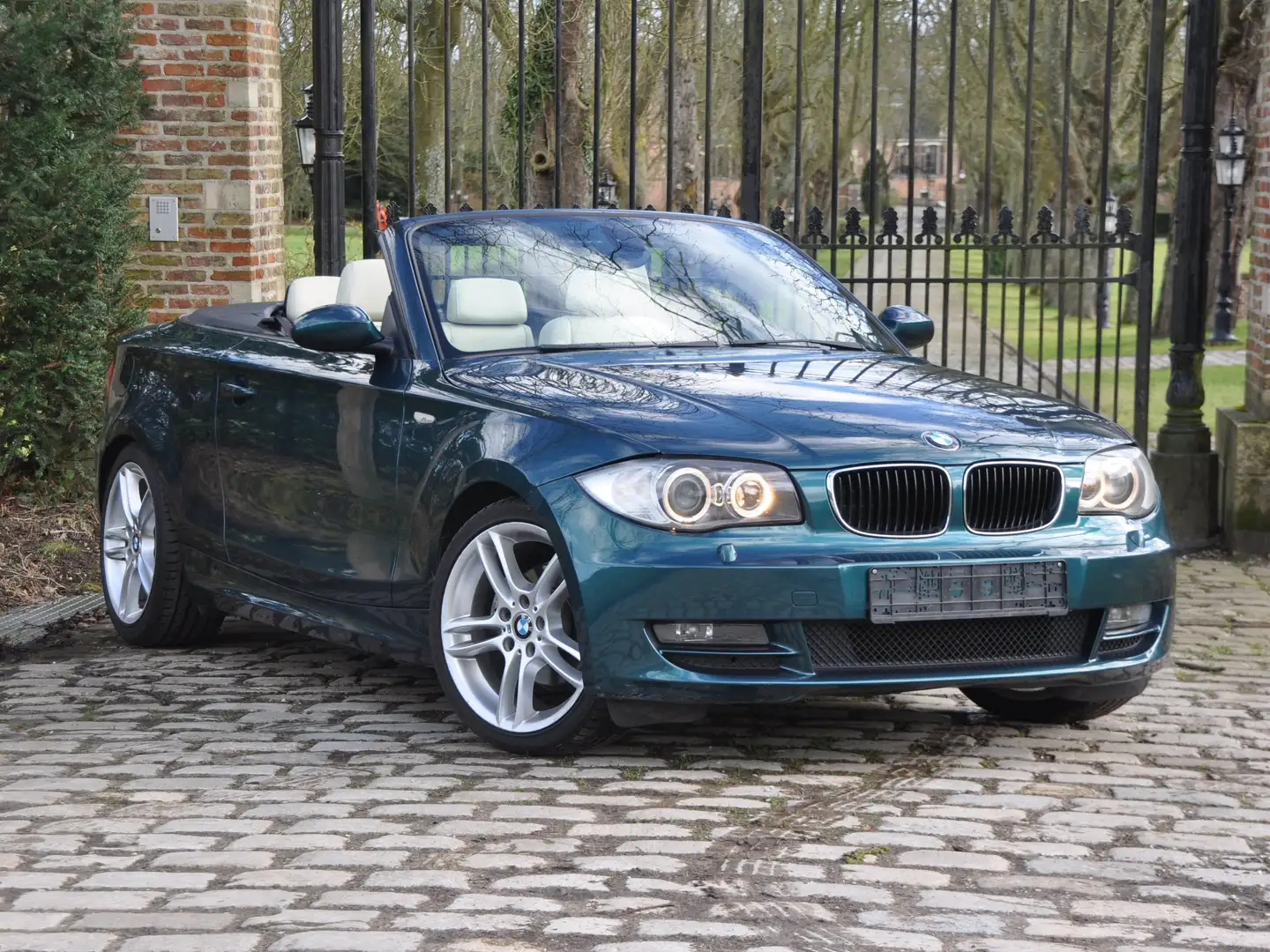 BMW 118 118i Cabrio-MULTISTUUR-LEDER-CRUISE CONTRL Vert - 2