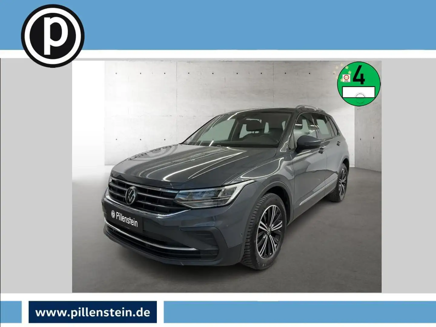 Volkswagen Tiguan TSI DSG ACTIVE NAVI+KAM+TRAVEL+18" Gris - 1