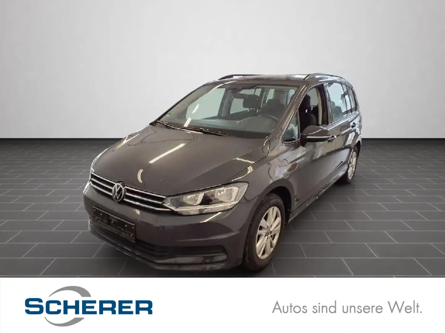Volkswagen Touran 1.5 TSI DSG Comfortl., 7Sitzer, Navi, Sid Grau - 1