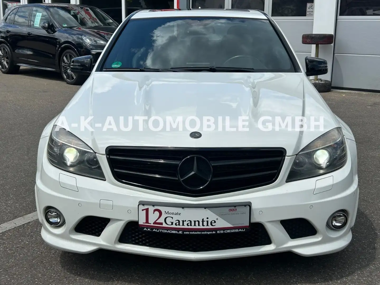 Mercedes-Benz C 63 AMG *LIM*KAMERA*LEDER*WIPPEN*TEMPO*PDC*NAVI Weiß - 1