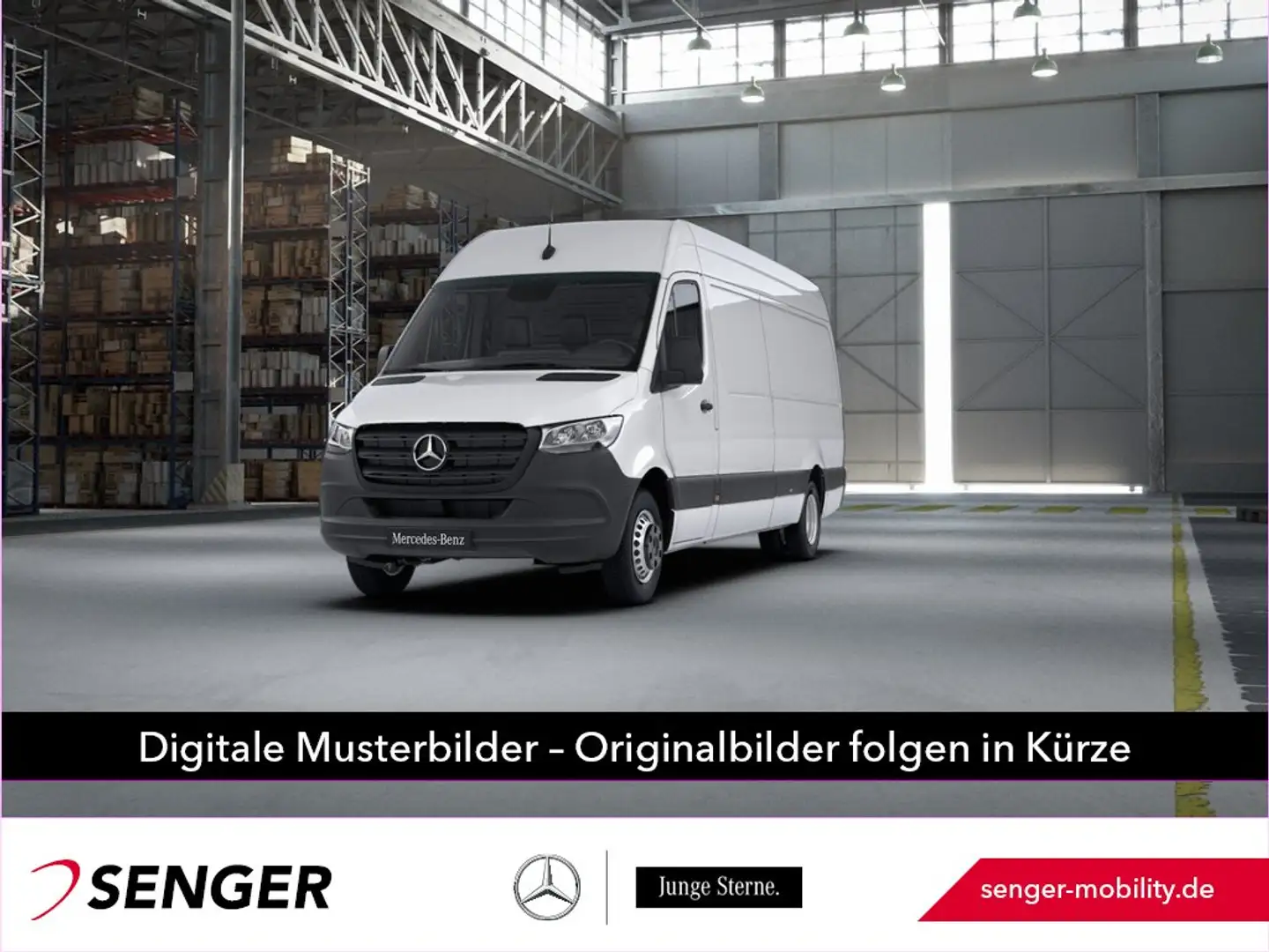 Mercedes-Benz Sprinter 519 CDI KA L3H2 Standhzg REGALE AHK3,5t Weiß - 1