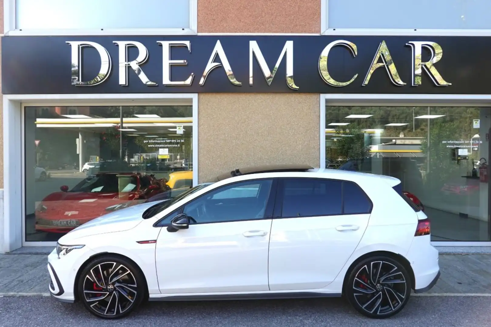 Volkswagen Golf GTI 2.0 TSI DSG DCC-TETTO-HARMAN KARDON Weiß - 2