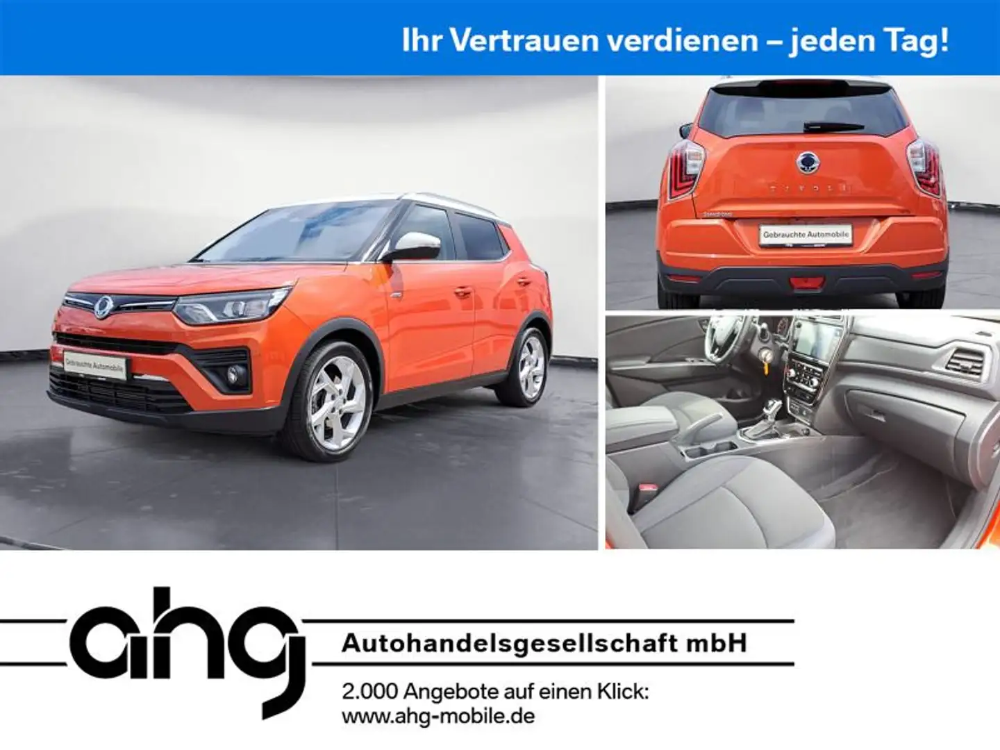Sonstige Marken Tivoli 1.5 T-GD AHK Rückfahrkamera Sitzheizung Rot - 1