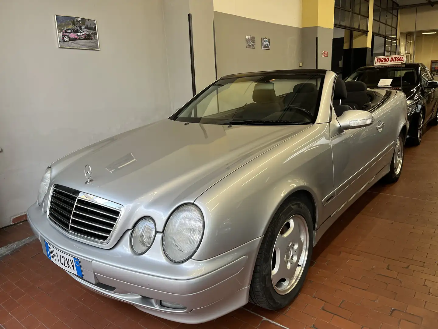 Mercedes-Benz CLK 200 Kompressor cat Cabrio Elegance Srebrny - 1