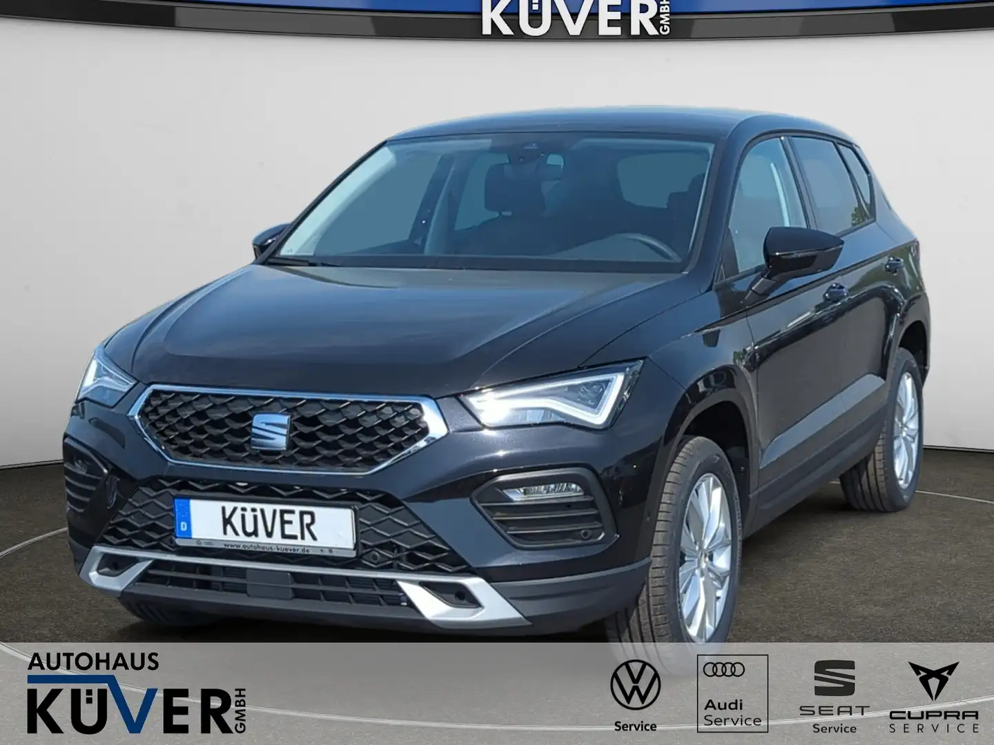 SEAT Ateca Style 1,5 TSI DSG Navi+ACC+AHK+LED+Shzg. Fekete - 1