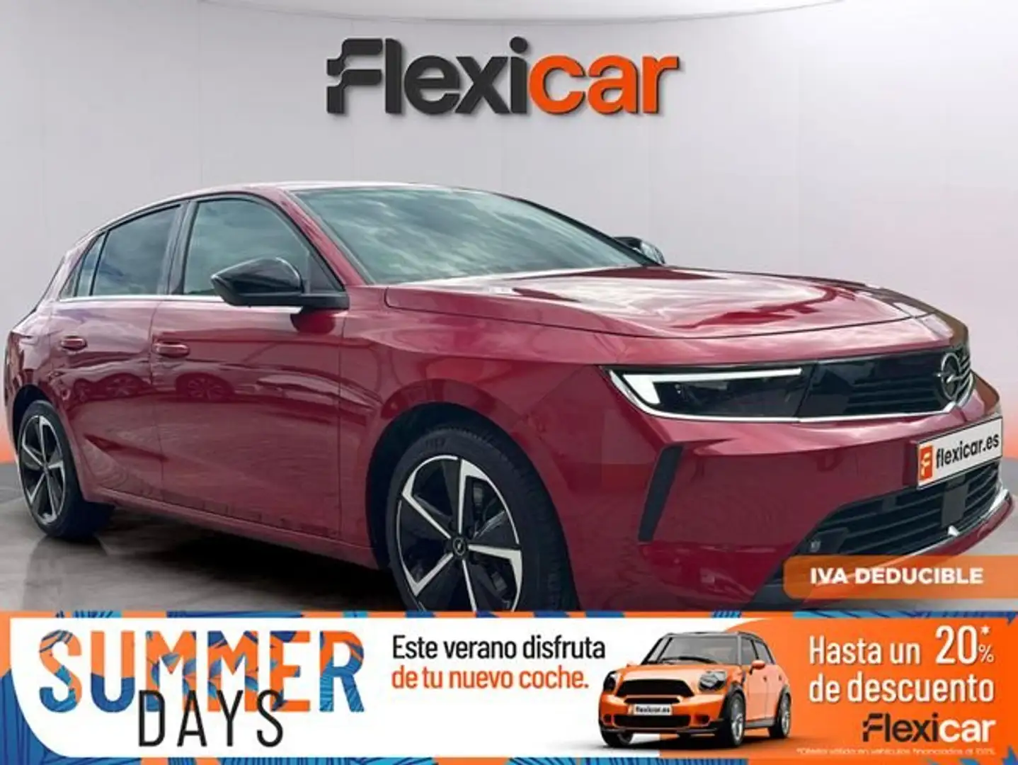 Opel Astra 1.5D+DTH+96kW+%28130CV%29+Elegance+Auto Rouge - 1